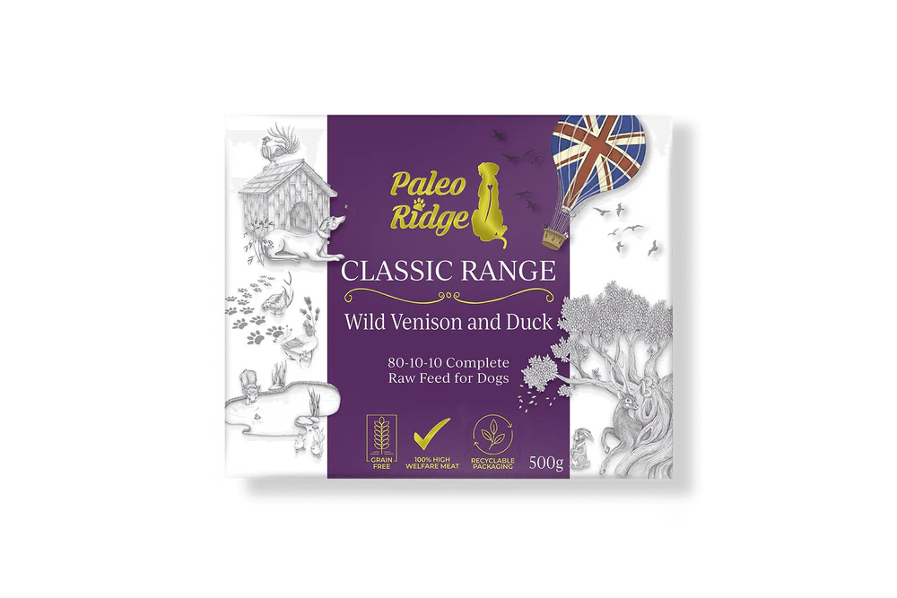 Paleo Ridge Classic Wild Venison & Duck 500g