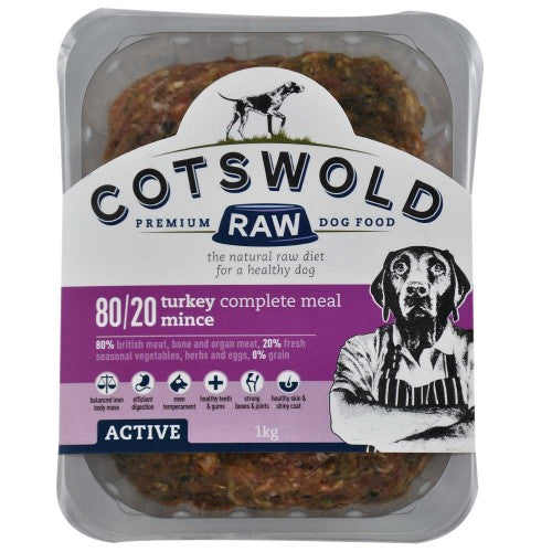 Cotswold Active 80:20 Turkey 1kg