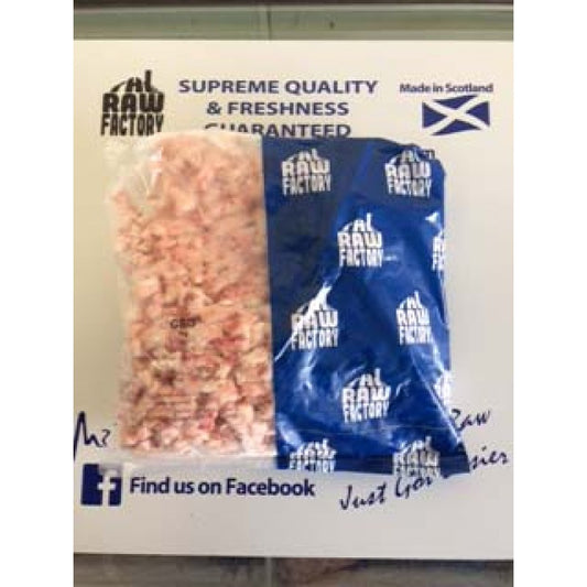 Raw Factory Chicken Salmon Offal CSO 1kg