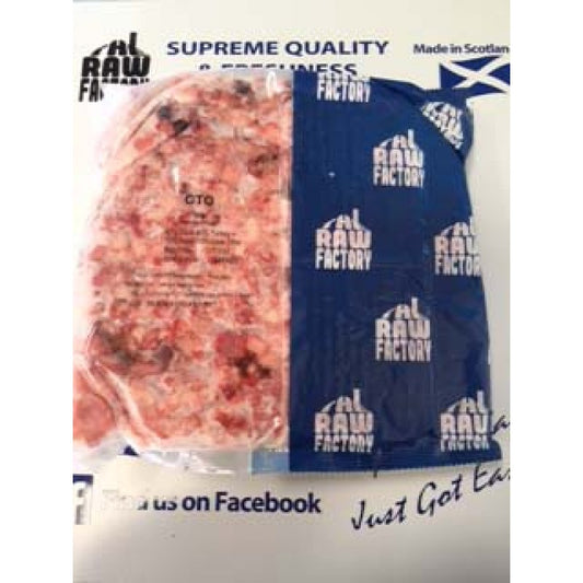 Raw Factory Chicken Tripe Offal CTO 1kg
