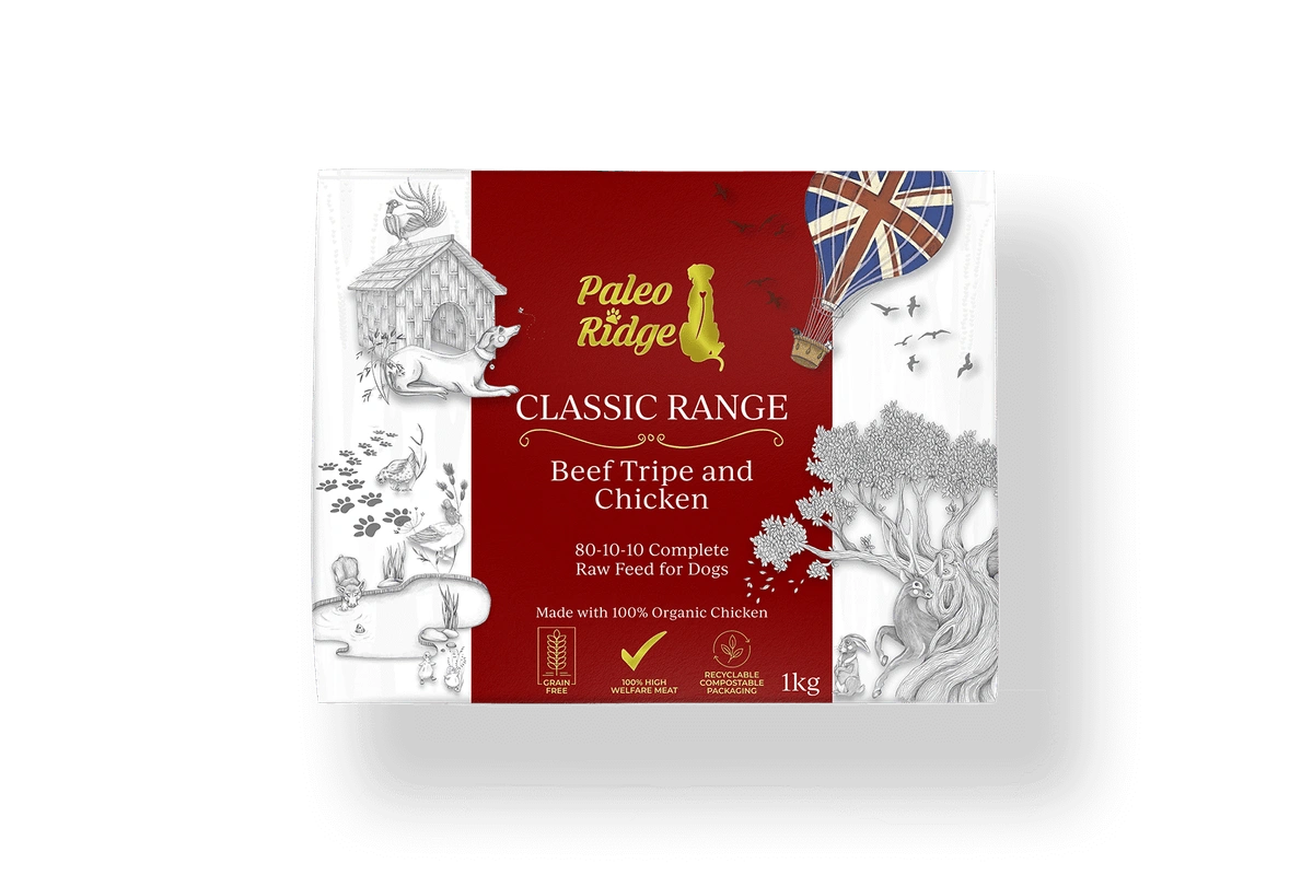 Paleo Ridge Classic Beef Tripe and Chicken 1kg