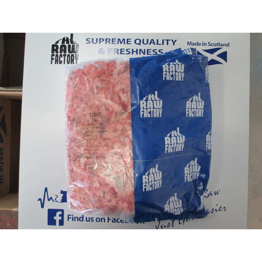 Raw Factory Duck Beef Offal DBO 1kg