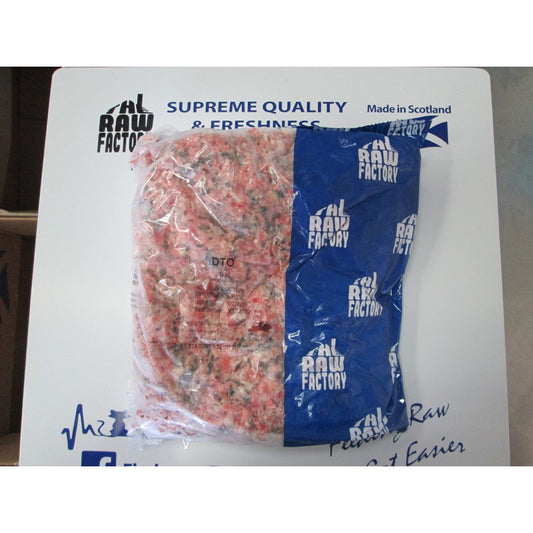 Raw Factory Duck Tripe Offal DTO 1kg