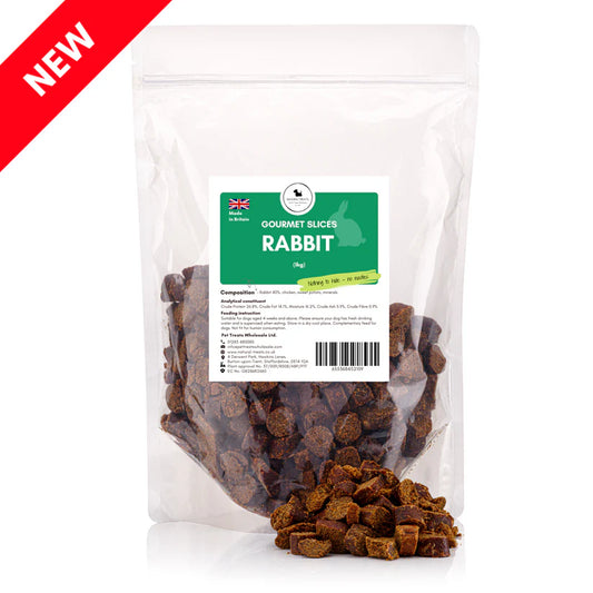 Natural Treats Gourmet Slices Rabbit 1kg