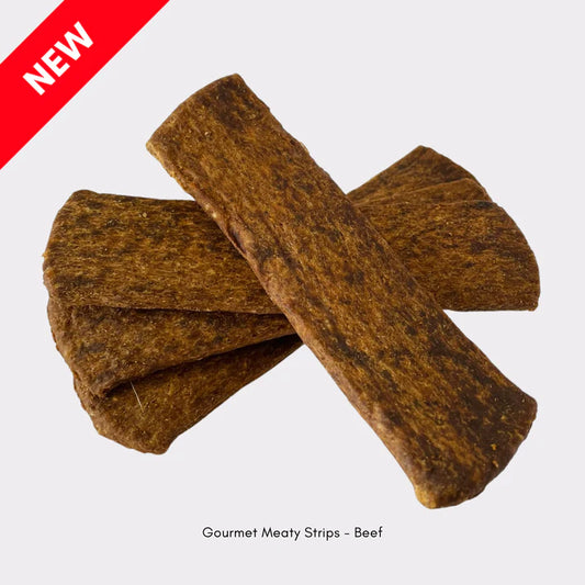 Natural Treats Gourmet Meaty Strips Beef 4pcs