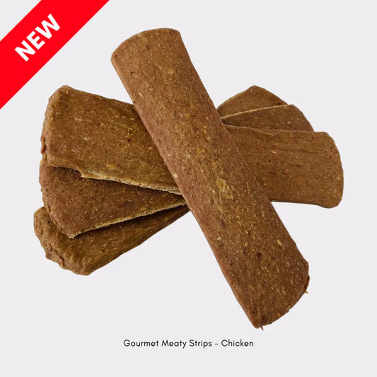 Natural Treats Gourmet Meaty Strips Chicken 4pcs