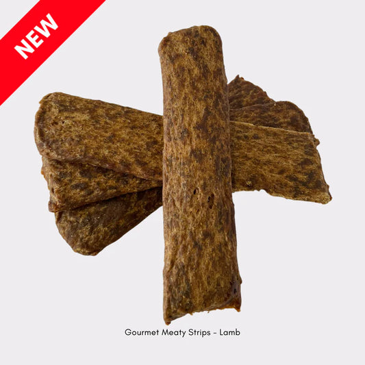Natural Treats Gourmet Meaty Strips Lamb 4pcs