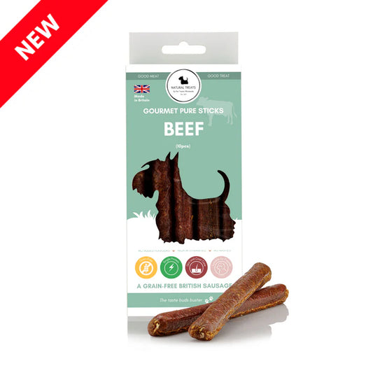Natural Treats Gourmet Pure Sticks Beef 200g
