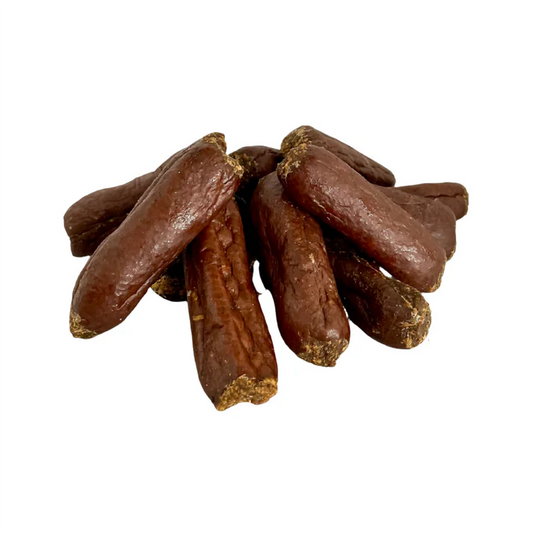 Natural Treats Gourmet Sausages Beef & Garlic 250g