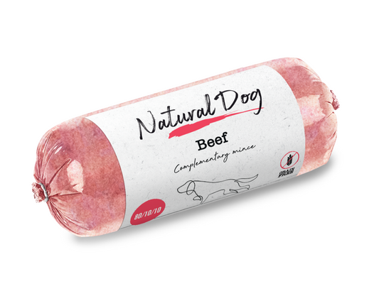 Natural Dog Beef 80:10:10 500g