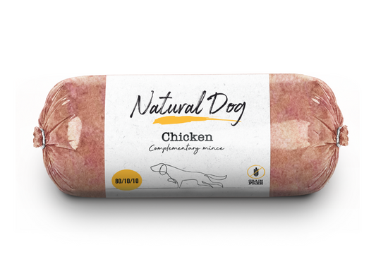 Natural Dog Chicken 80:10:10 500g