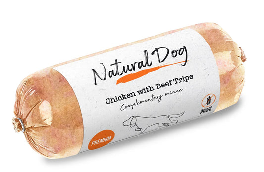 Natural Dog Premium Chicken with Beef Tripe 500g