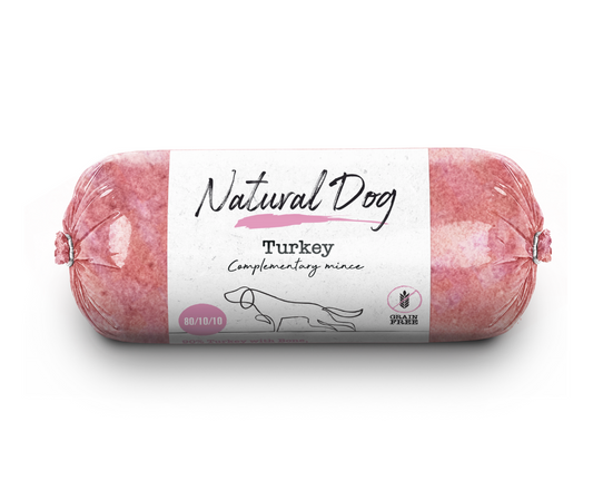 Natural Dog Turkey 80:10:10 500g